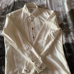 White Button Down Zara Shirt